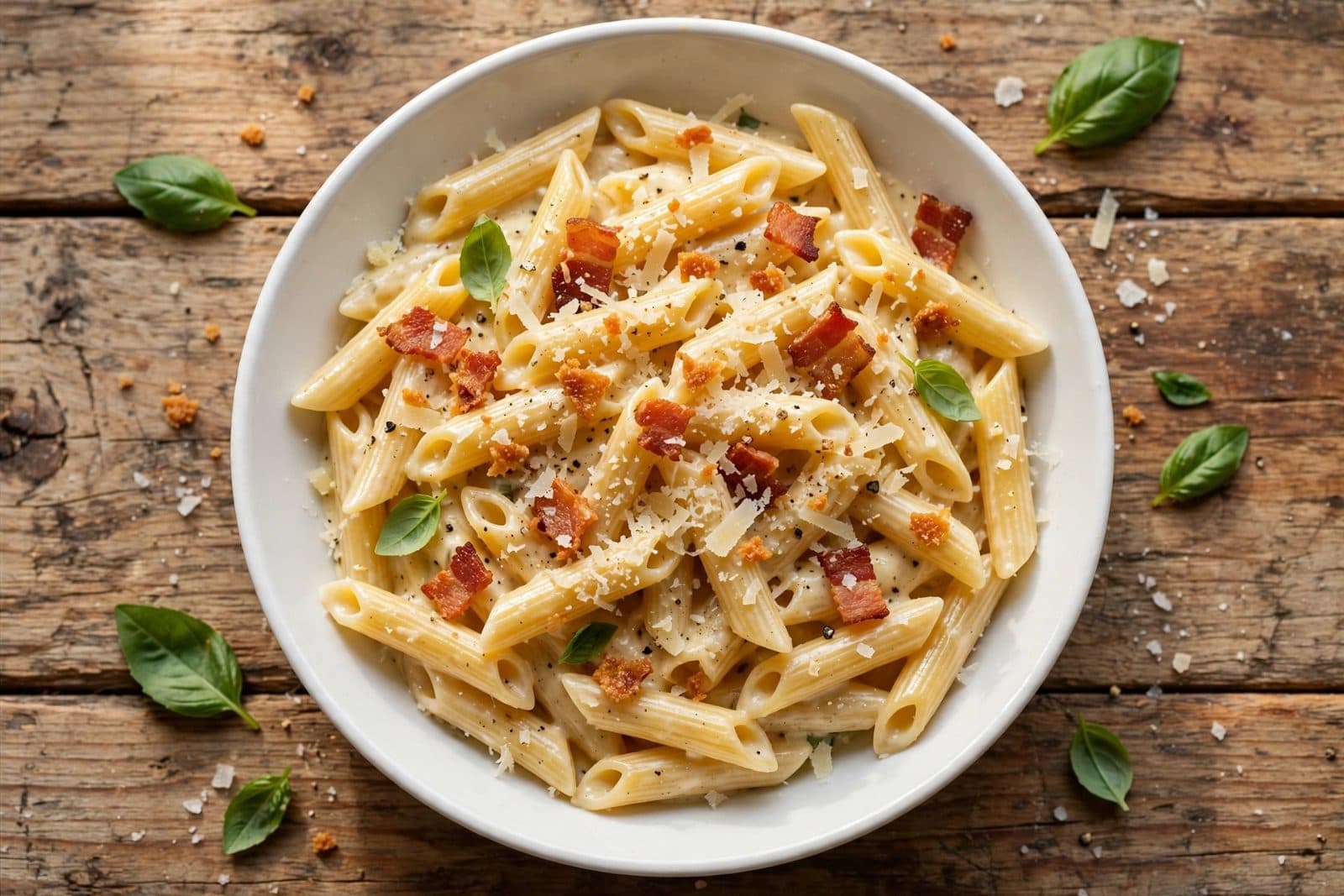 Alpizena Penne Carbonara